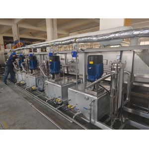 China Automotive Parts Hydrocarbon Cleaning Machine Drying Surface Treatment Line on sale