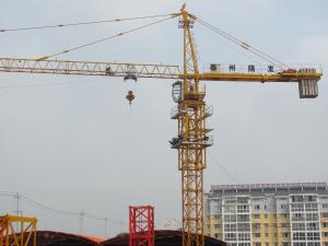 Quality 5 - 35 m/min Hoisting Speed Small Tower Cranes For Construction CE / ISO9001 wholesale
