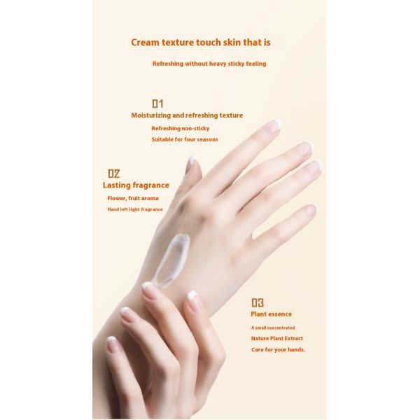Natural Moisturizing Mini Foot & Hand Repair Cream Lotion Gift Set Plant Fruit Perfume Cosmetics Products in China