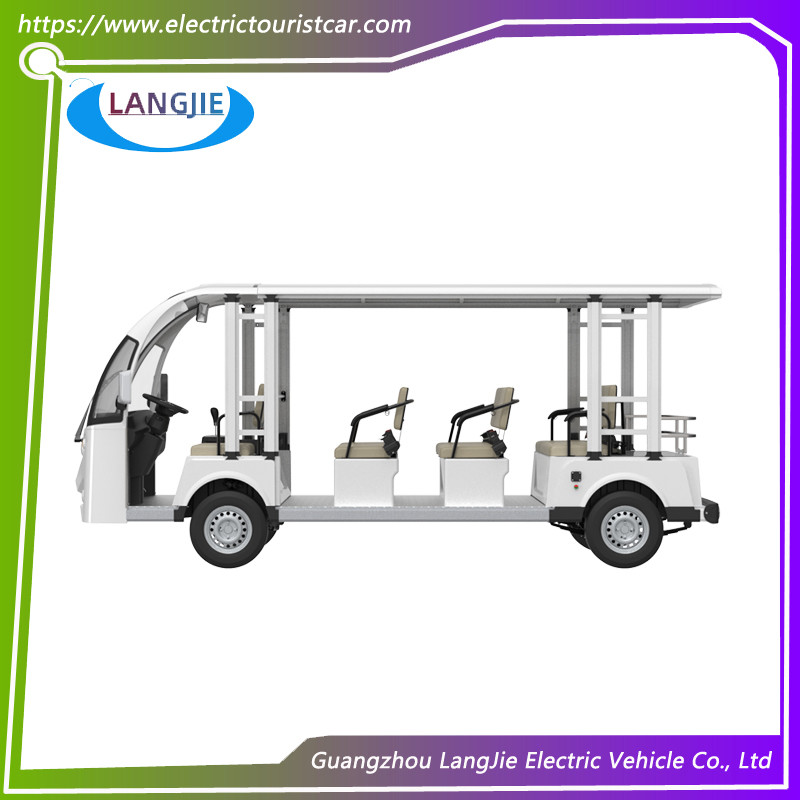 11 Seats Low Speed Electric Vehicles 72V 7.5KW Mini Electric Sightseeing Car For Resort Car