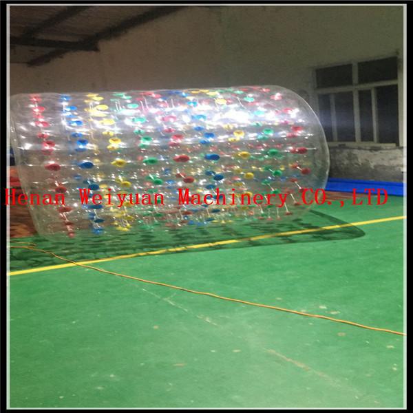 Cheap summer hot inflatable water roller zorb ball  2.2M  with custom color PVC1.0mm material for sale