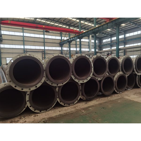 Wear Resistant Steel Flange Uhmwpe Dredging Pipe Flanged Uhmwpe Pipe With Corrosion Resistance