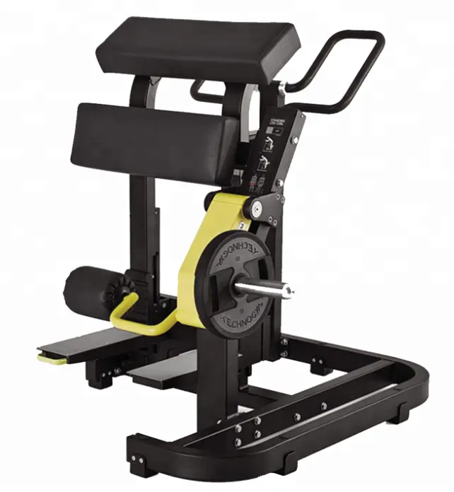 Steel Plate Loaded Machine Standing Leg Curl Fitness Strength Training Equipment for Gym or Home Use