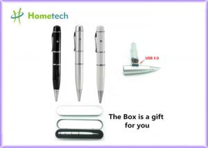 China Mini USB Flash Pen Drives / High Speed Ballpoint Pen Model Laser Light Pendrive USB 3.0 on sale