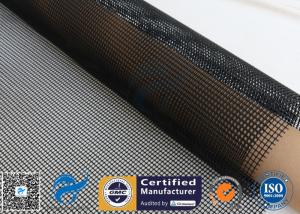 Quality 4*4 PTFE Coated Fiberglass Mesh Fabric 580GSM Black Tortilla Press Conveyor Belt wholesale