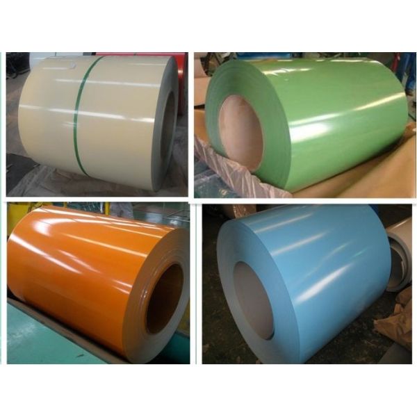 Ral9003 PPGI Galvanized Color Coated Galvalume Steel Coil ASTM A653 JIS G3302