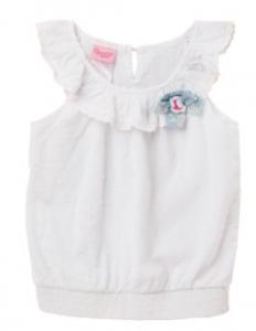Quality Cotton 100% 150 GSM  White Sleeveless Summer Girl Dress wholesale