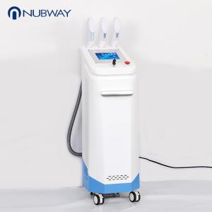 China Nubway CE Proved 3 handles multifunction hair removal & skin rejuvenation e-light ipl machine on sale