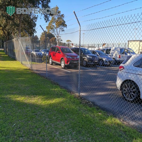 Aluminum Chain Link Fence Lightweight