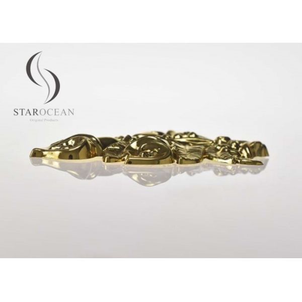Flower-Shaped Ornate Coffin Decoration, Nailed Coffin Handle Hardware PF14