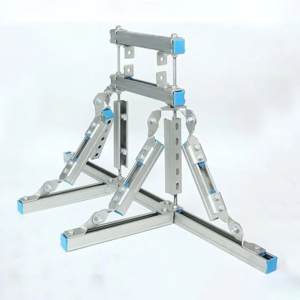 Bolted Galvanized Seismic Brackets ISO9001 for Sturdy Structures