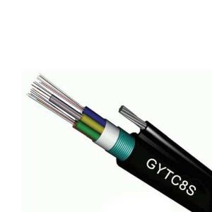 China GYTC8S Outdoor Armoured Aerial Optical Fiber Cable 24 Core Multimode on sale
