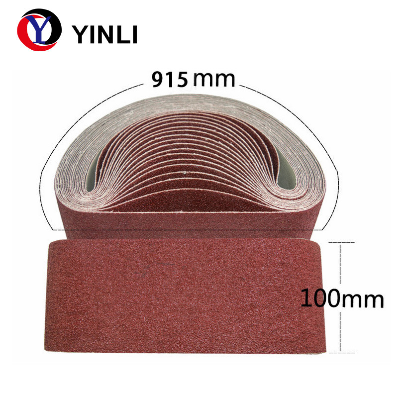 400 Grit 450mm Aluminum Oxide Sanding Belt Abrasive For Metal