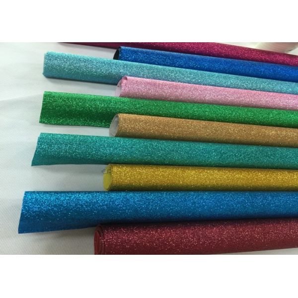 Useful Fancy Leather Multi Coloured Glitter Fabric PU Leather KTV Bars Wallpaper