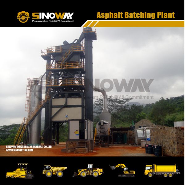 Mobile Asphalt Plant 60T/H Prouduction Capacity 60 ton/h Capacity Per Hour