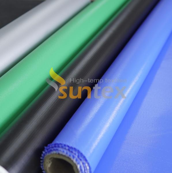 Silicone Coated Fiberglass Fabric Insulation Heat Resistant Silicone Coated