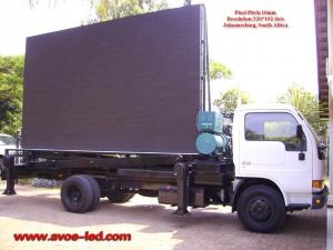 Quality P16mm 2R1G1B Mobile Truck LED Display Portable Led Signs Super Slim wholesale