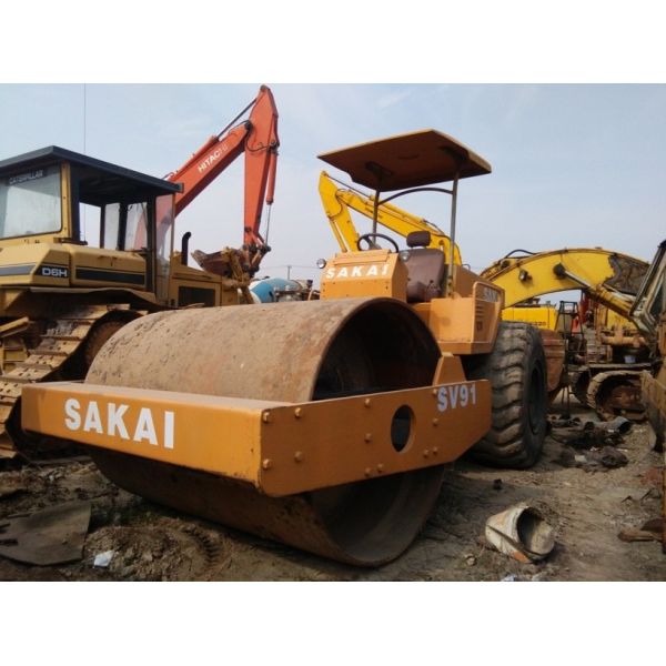 SAKAI ROAD ROLLER SV91 USED COMPACTOR FROM JAPAN