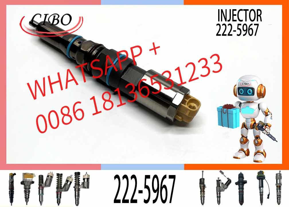 Fuel Injector 222-5967 173-9272 232-1173 10R-1265 173-9379 138-8756 for C9.3 Engine
