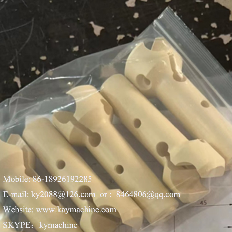 Polyetheretherketone Tecapeek Custom Plastic CNC Machining Parts With ABS POM PE PP PVC PEEK PMMA PC Nylon Experience Peek Agriculture Equipment Spare