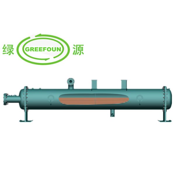 Cheap Screw Chiller Refrigeration 50hp Shell And Tube Evaporator for sale