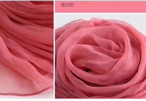 Quality high quality 100% polyester 75D pure georgette woven chiffon fabric for lady crinkle crepe chiffon maxi dresses wholesale