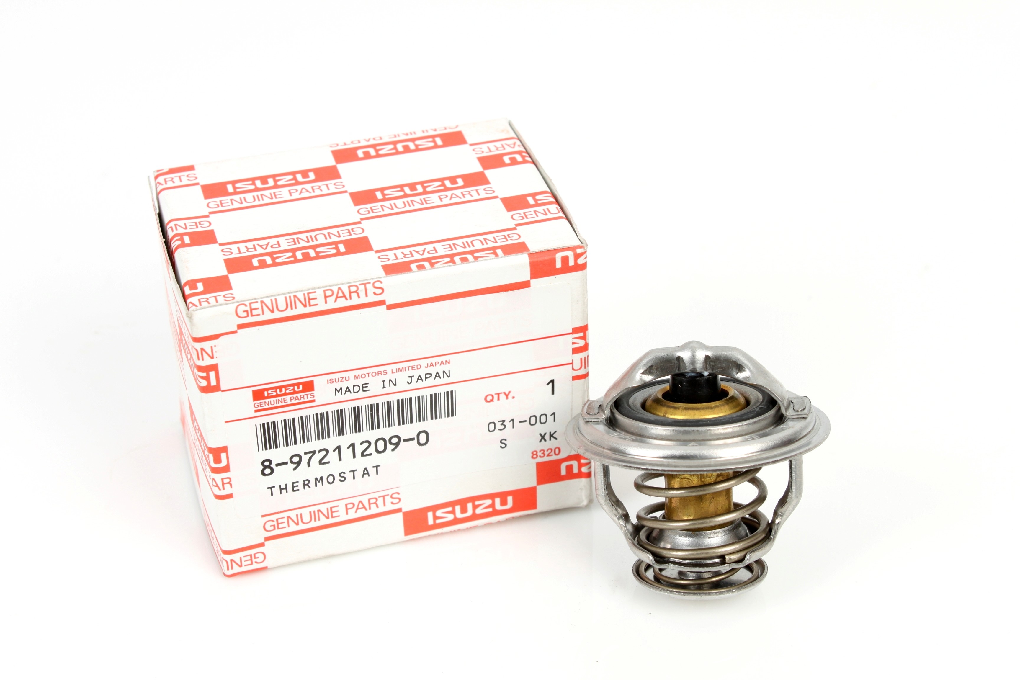 Genuine Excavator Engine Parts Themostat 8-97211209-0 For 4JG1