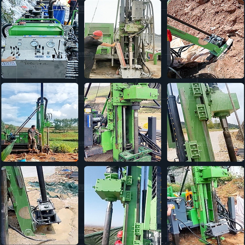 Hydraulic Mineral Exploration Drilling Rig 800m For Mountain Rock Sampling Mining