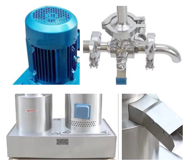 60 - 400kg Weight 50 - 200mm Grinding Disc Diamete 18.5kwr Peanut Butter Colloid Mill
