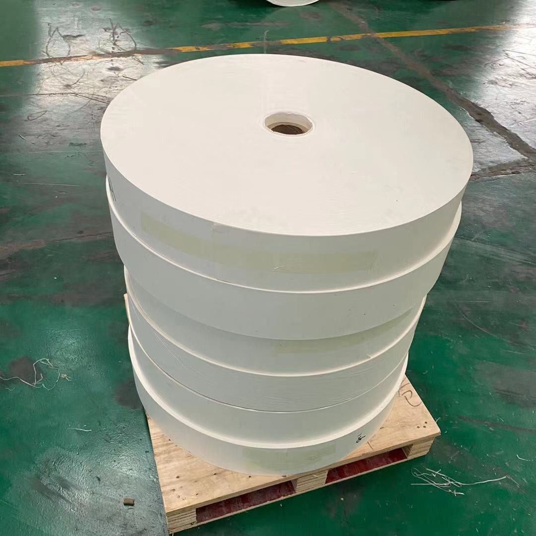 Food Grade Paper Cup Bottom Roll Single PE Coated 100% Virgin Wood Pulp