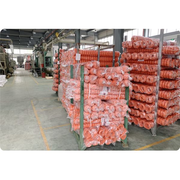 Temporary Orange Safety Mesh Fencing Plastic Construction Netting