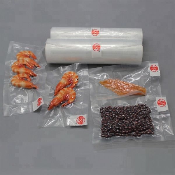 Clear PE Bags Supplier Embossed Plastic Vacuum Food Sealer Rolls