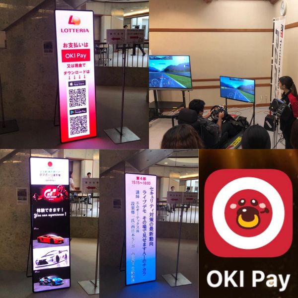 P2.5 Movable Easy Carry Indoor LED Poster Display Screen LED Placard Menu