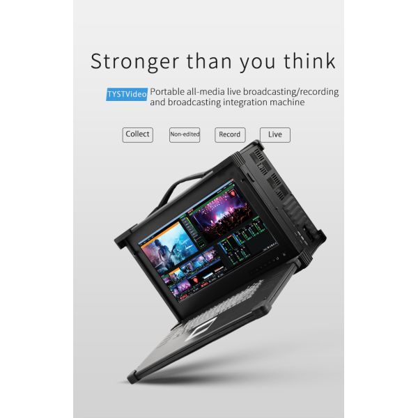 TYST Live Streaming Broadcast All-in-one Machine Portable 4K Version with VMIX Software