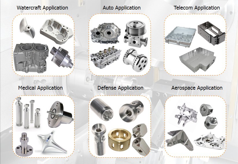 cnc aluminum milling parts