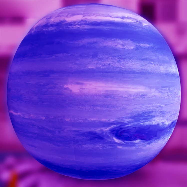 fashion design hot selling solar system large led inflatable hanging planets