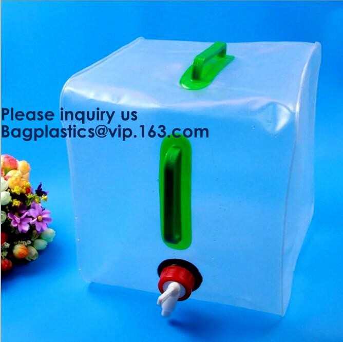 Portable Tank Bag,Drinking Water Bag Water Bags Multicolor Green Portable Food Safety Grade PVC Foldable Water Bags with