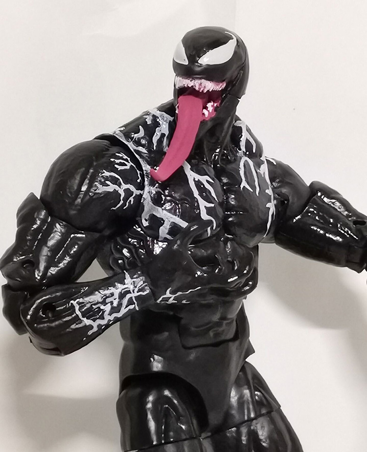 20cm Fantastic Spider Man Venom 2 Movies Vampire Gwen Miles Super Mobile Model 7-inch Gift