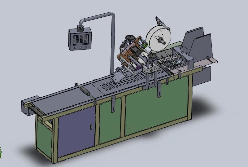 600W Automatic Mylar Bag Labeling Machine Applicator 5-310mm