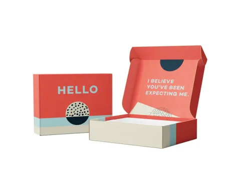 Custom Order Accepted Eco Corrugated Cardboard Cosmetic Candle Carton Box with Insert