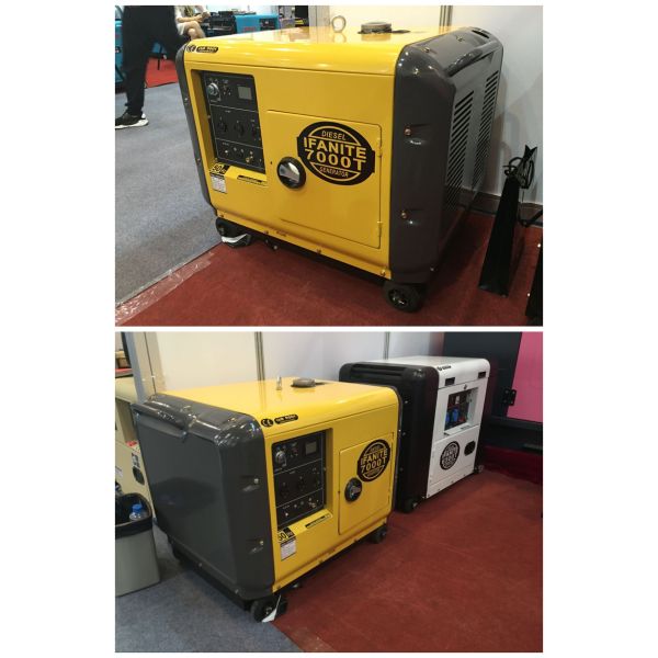 Super Silent Small Portable Generators with Electric Start 6KVA Generator