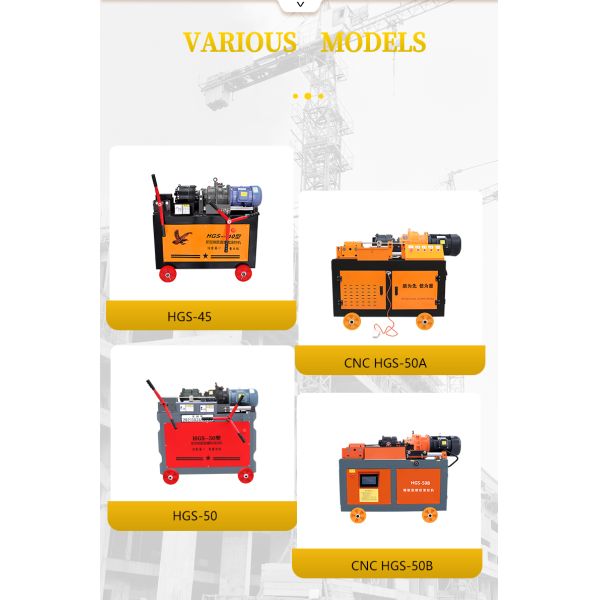 Sleeve length 0-80mm Rebar Coupler Thread Rolling Machine Thread Roller Automatic Threader Machine