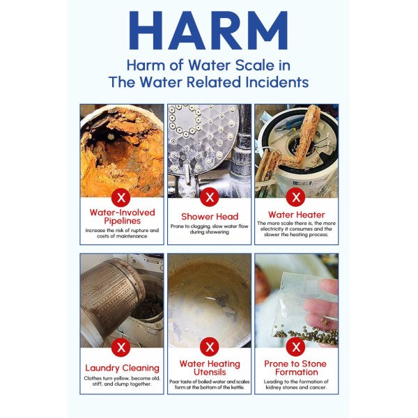 High-Performance Whole House Water Descaler for Hard Water Scale Prevention and Appliance Longevity