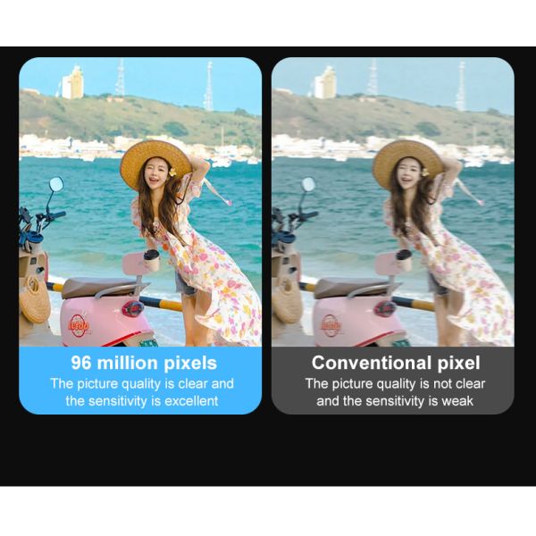 Autofocus Digital Camera 44MP FHD 4K 16X Digital Zoom Compact Point Shoot Camera with 64GB SD Card Expandable to 128GB