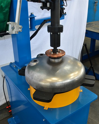 Automatic Vertical Pressure Seam Welder Machine AC220V 50Hz / 60Hz Welding Manipulator