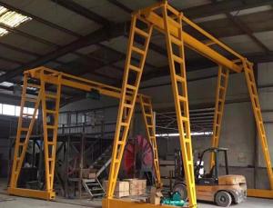 Quality Single Beam Small Gantry Crane 1T 2T Load Capacity Quick Easy Assembly wholesale