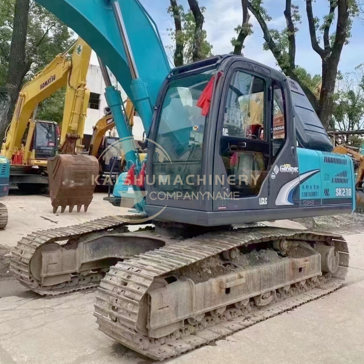 Used Kobelco SK210D Excavator Good Condition Japan Original 21 Ton 1600 Working Hours