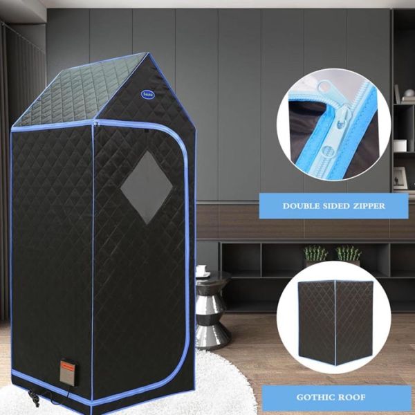Fabric Portable Infrared Sauna Tent , Foldable Sauna Tent