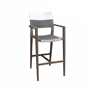 Quality H98cm Rattan Wicker Bar Stools wholesale