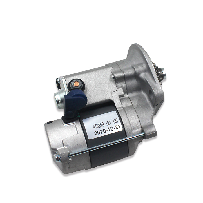 YANMAR Car Fitment 4TNE88 129129-77010 24V Starter Assembly for DOOSAN Excavator Diesel Engine Spare Parts